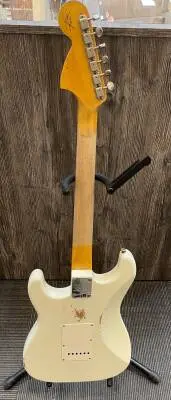 Fender Custom Shop S23 LTD 67 HSS STRAT REL Aged Olympic White 2